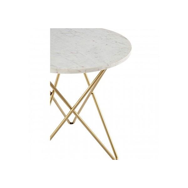 Kanpur Brass Side Table