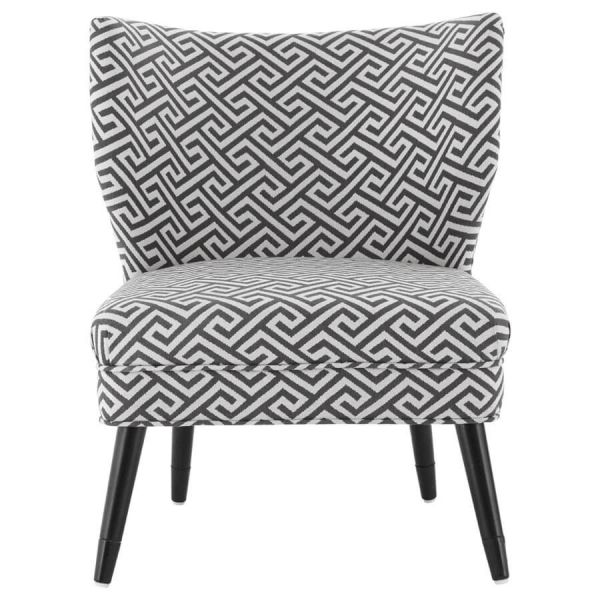 Regents Park Jacquard Grey Chair