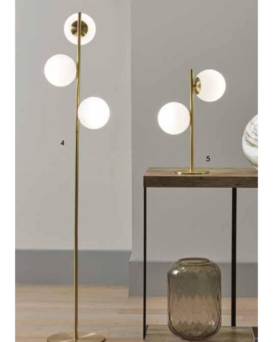 2 White Orb Metal Gold Table Lamp Zurleys, Metal Orb Table Lamp