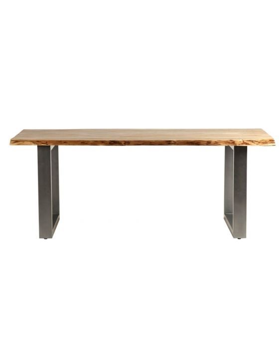 Baltic Mango Wood 2m Dining Table with 2 Benches