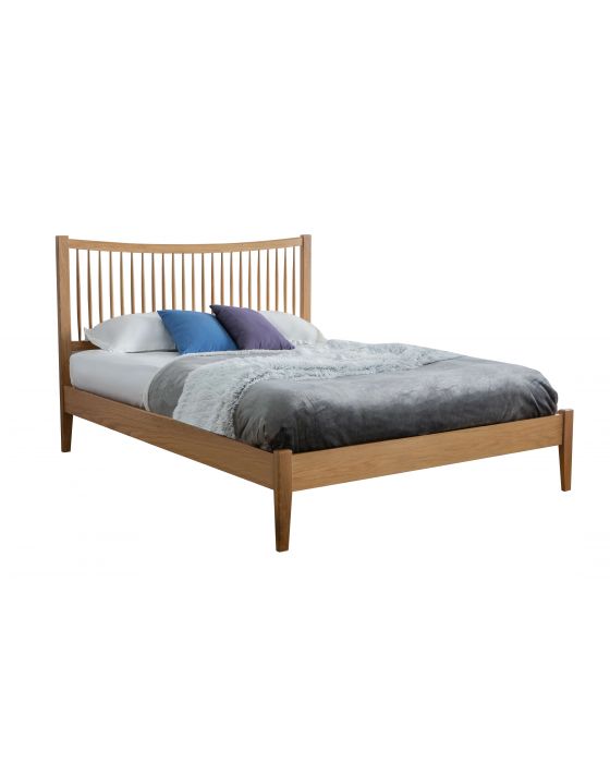 Brendan King Size Solid Oak Bed Frame
