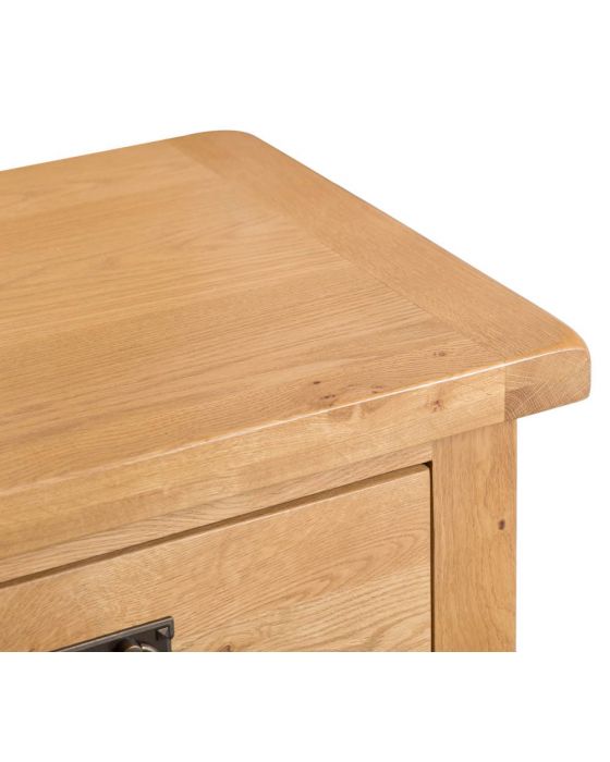 Eden Oak 2 Drawer Console Table