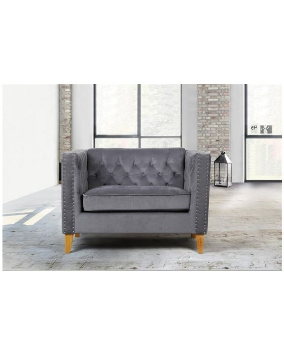 Florence Snuggle Velvet Chair & Sofa