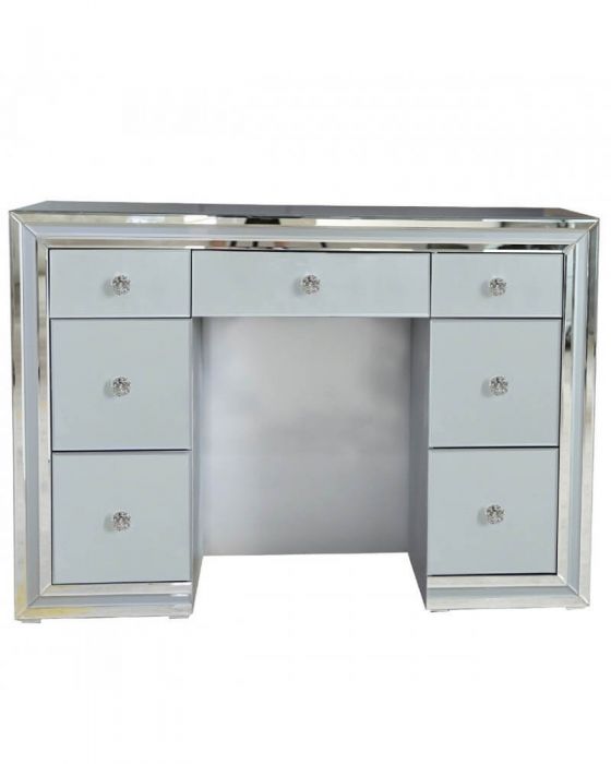 Grey Tinted Glass Dressing Table