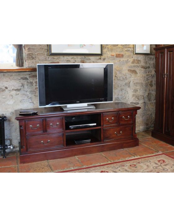 Hand Crafted Widescreen Television Cabinet