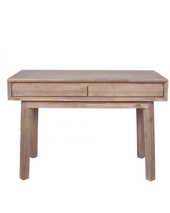 Kalm Sand Wash 2 Drawer Console Table