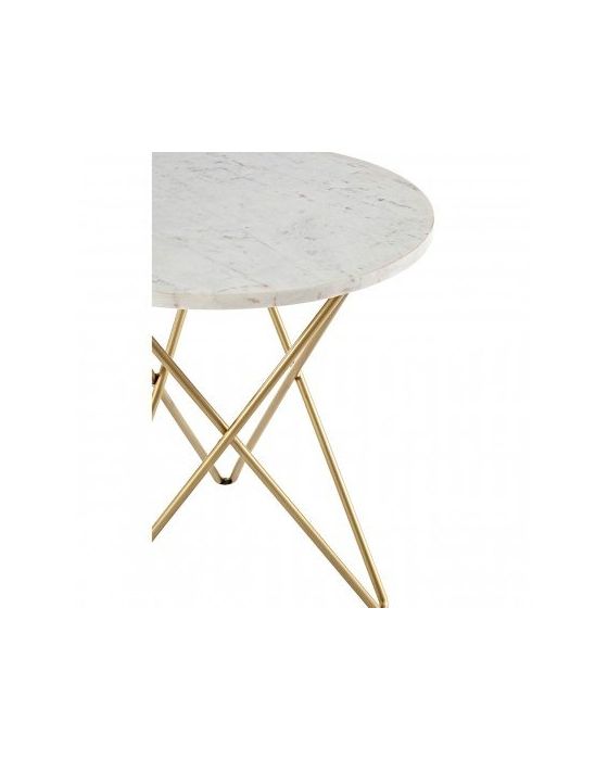 Kanpur Brass Side Table
