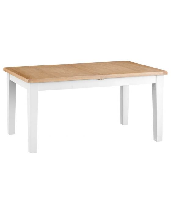 Newholme White Butterfly Extending Table