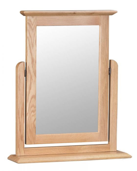 Noah Oak Trinket Mirror