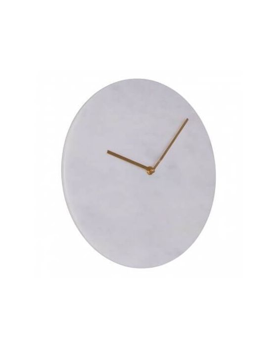 Premium White Marble Wall Clock
