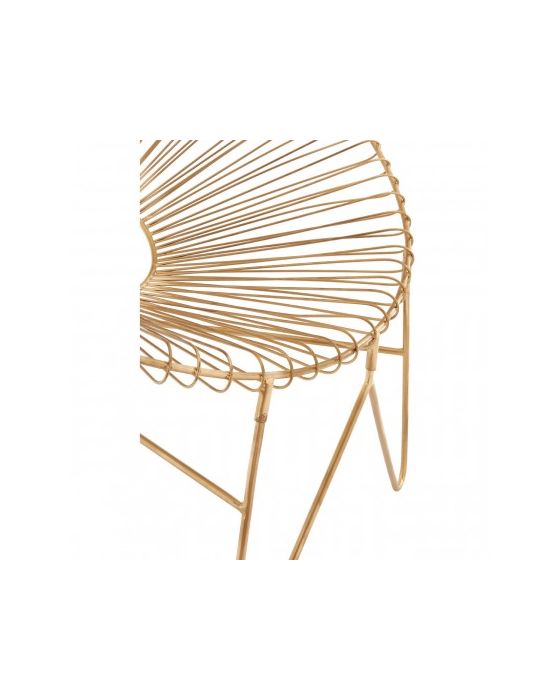 Trinity Iron Chair with Hairpin Legs