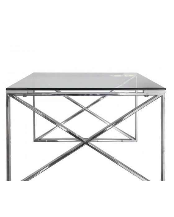 Zena Stainless Steel Coffee Table