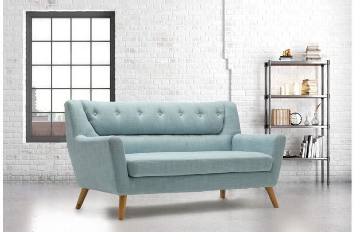 Fabric Scandinavian Style Sofa | Zurleys