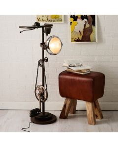 Bicycle Chain Style Floor Lamp