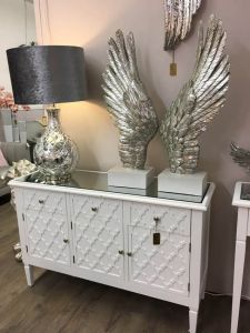 Costa White Sideboard