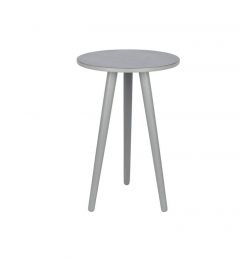 Chiara Grey Pine Round Side Table