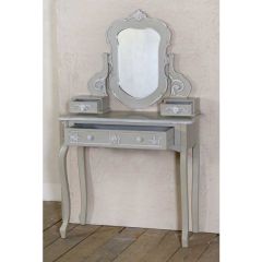 Charmount Grey Console Table With Mirror