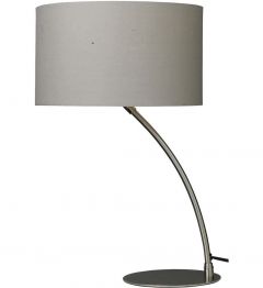 Cristina Curved Chrome Table Lamp