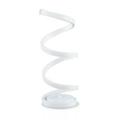 Langston LED White Spiral Table Lamp