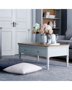 Mendes Soft Grey Coffee Table