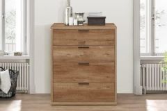 Stonehouse Rustic Effect 4 Drawer Chest of Drawers
