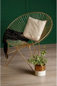 Trinity Iron Chair with Hairpin Legs