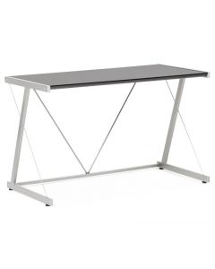 Huxely Metal And Glass Office Desk