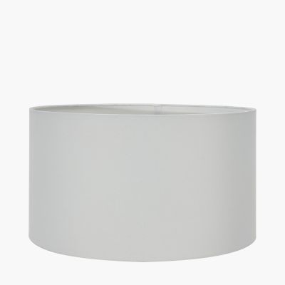 Harry 30cm Ivory Poly Cotton Cylinder Drum Shade