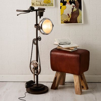 Bicycle Chain Style Floor Lamp
