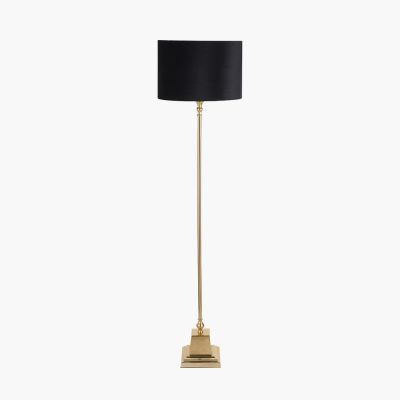 Claudius Gold Metal Stick Floor Lamp - Base Only