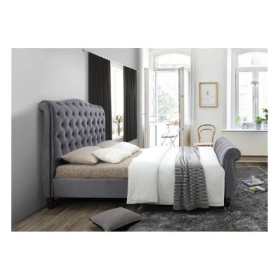 Grey King Size Bed Frames