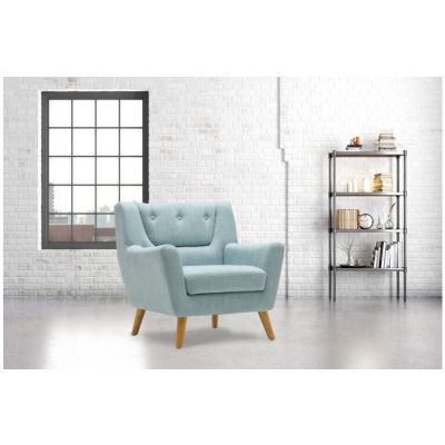Fabric Scandinavian Style Chair