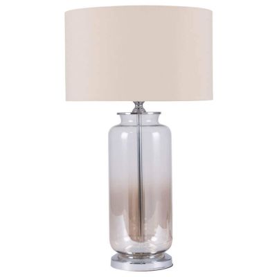 Glass Ombre Table Lamp Natural