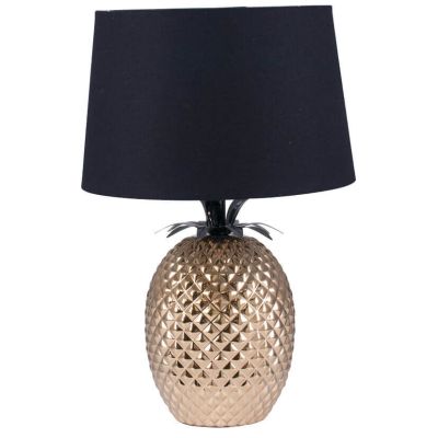 Gold Pineapple Style Table Lamp