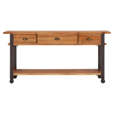 New Edition 3 Drawer Console Table