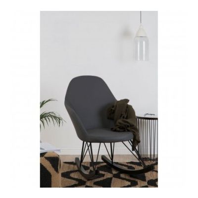 Kolding Dark Grey Rocking Chair