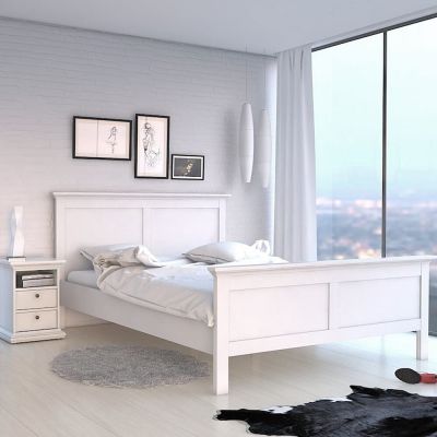 Paris Bed Frame White or Grey