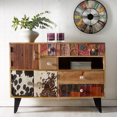 Retro Patch Large Sideboard