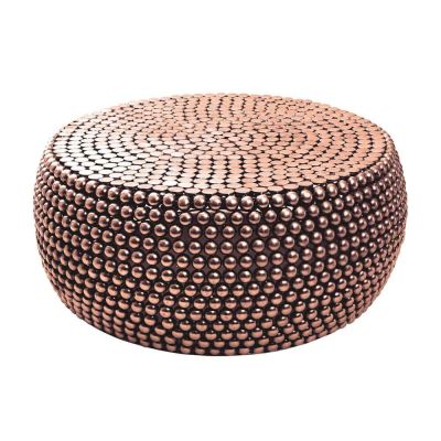 Copper Beaded Coffee Table
