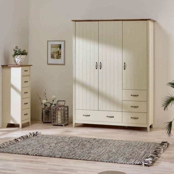 Shaker Style 3 Door 4 Drawer Wardrobes Zurleys