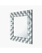 Mirrored Glass Tile Square Wall Mirror
