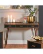 Klee Pine Wood 3 Drawer Console Table/Desk