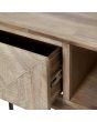 Marca Acacia Wood 1 Drawer Console Table