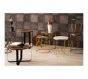 Avento Mirrored and Antique Set of 2 Tables