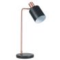 Esme Black and Copper Table Lamp