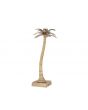 Gold Metal Palm Tree Candlestick