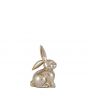Gold Metal Rabbit Ornament