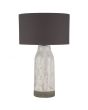 Grey Marble Effect Stoneware Table Lamp - Base Only