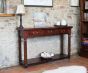 Hand Crafted Console / Hall Table (With Drawers)