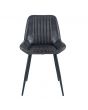 Angelo Industrial Leather & Iron Dining Chair